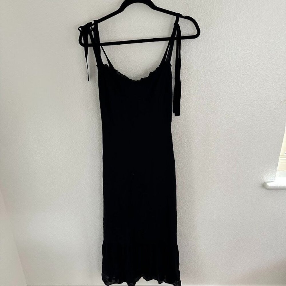 Reformation Nikita Dress in Black - Picture 6 of 10